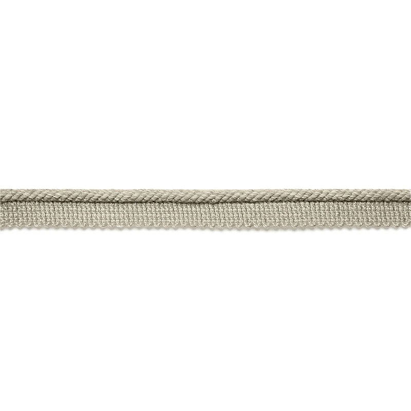 65432 | Aimee Linen Lipcord, Greige - Schumacher Fabric