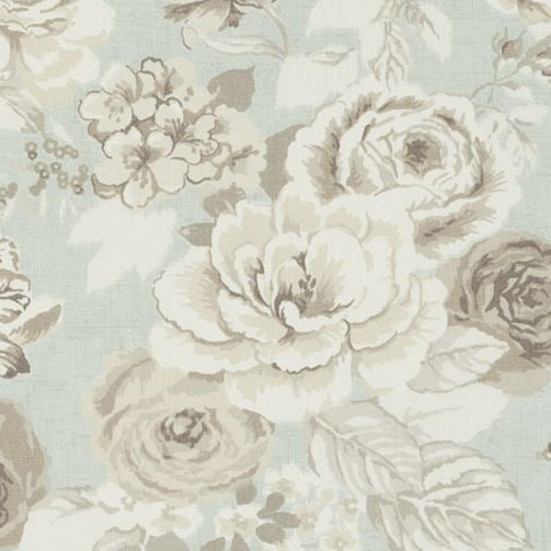 Find F0622-02 Genevieve Mineral Botanical by Clarke And Clarke Fabric