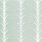View 5006053 Acanthus Stripe Seaglass Chalk Schumacher Wallpaper