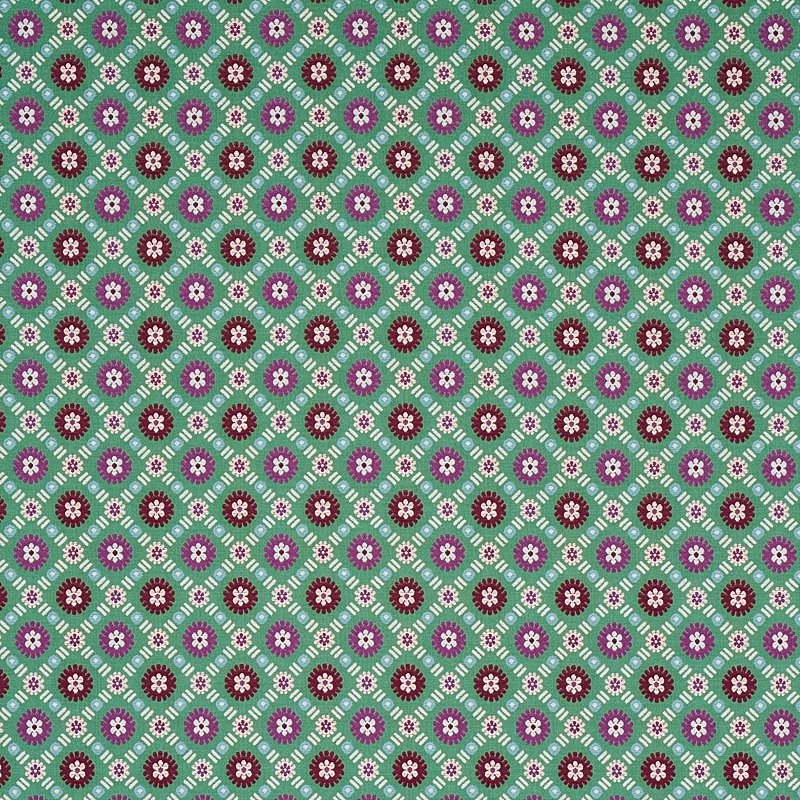 Purchase sample of 80772 Larissa, Jade by Schumacher Fabric
