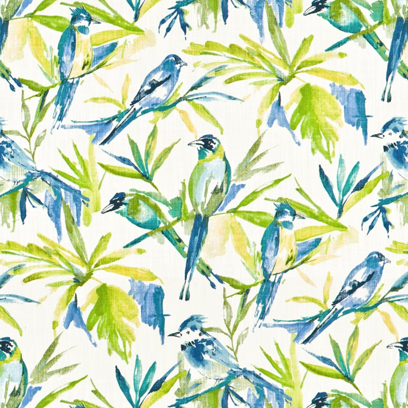 Sample RENF-1 Bluebird by Stout Fabric