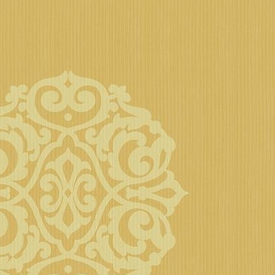 Find CB23605 Babington Metallic Gold Medallion by Carl Robinson Wallpaper