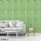 Select 5006931 Zebra Palm Jungle Schumacher Wallpaper