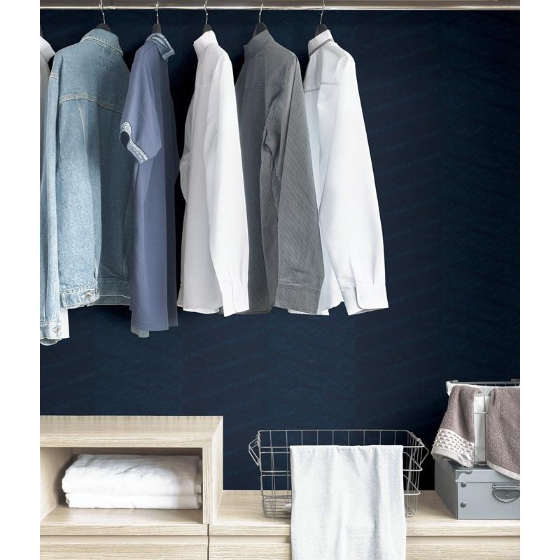 SLS3979 Scott Living Indigo Wayward Peel &amp; Stick Wallpaper by NuWallpaper4