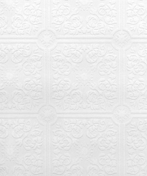 Buy 2780-96291 Paintable Solutions 5 Nico Paintable Tile Wallpaper Paintable Brewster