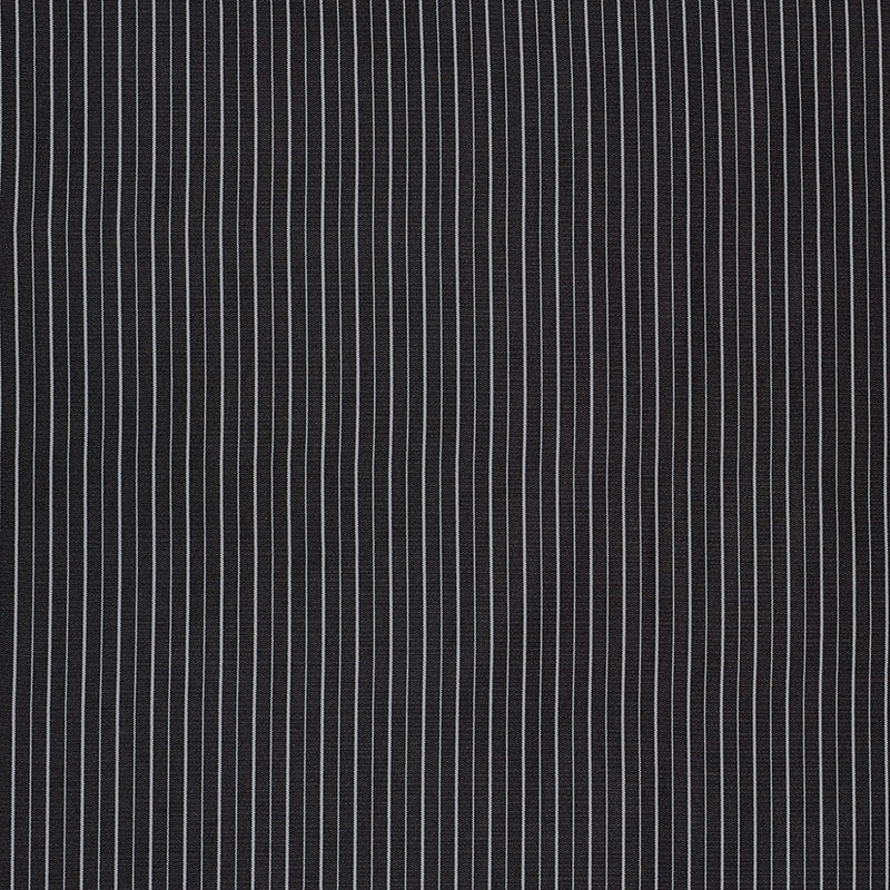 Purchase sample of 70891 Ostia Stripe, Black  White by Schumacher Fabric