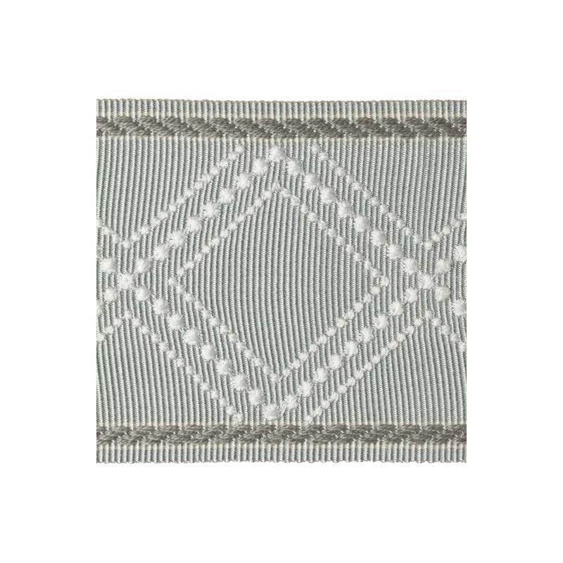 T30744.115.0 | Diamond Trellis, Vapor Light Grey - Kravet Design Fabric