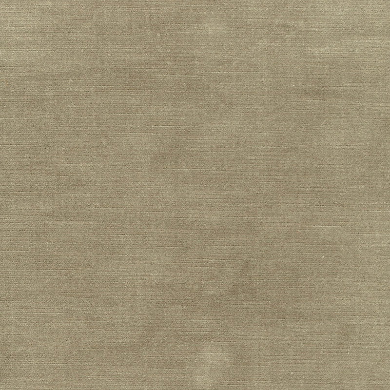 Purchase sample of 43145 Antique Linen Velvet, Pebble by Schumacher Fabric