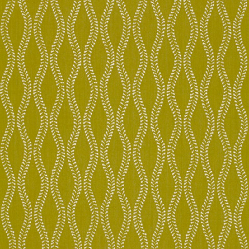 Shop 64401 Undulation Chartreuse by Schumacher Fabric