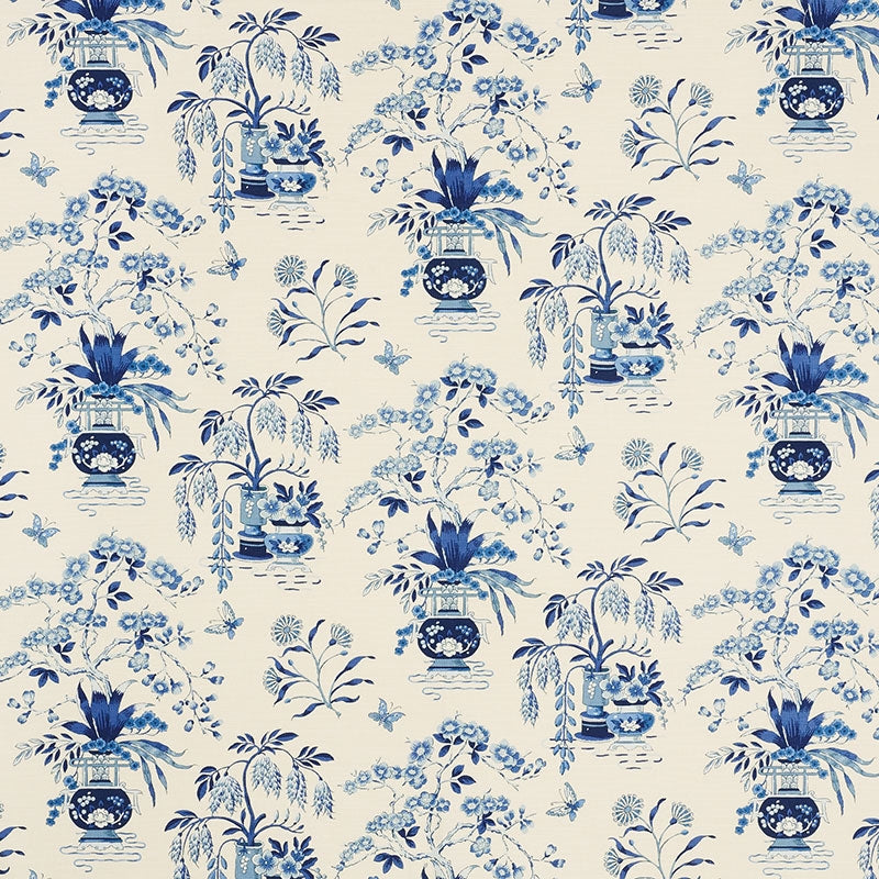 Purchase sample of 176733 Ming Vase, Porcelain by Schumacher Fabric