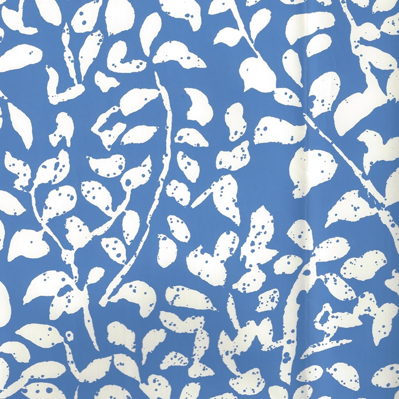 Acquire 2035-40AWP Arbre De Matisse Reverse China Blue on Almost White by Quadrille Wallpaper