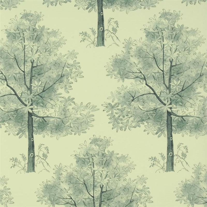 View PQ008/07 Arboretum Indigo by Designer Guild Wallpaper