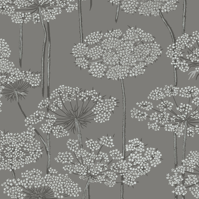 Sample 5477 Ingrid, Grey By Borastapeter Wallcovering