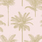 Acquire DD139164 Design Department Taj Blush Palm Trees Wallpaper Blush Brewster