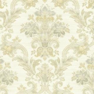 Looking DS20804 Dorsino Neutrals Damask by Seabrook Wallpaper