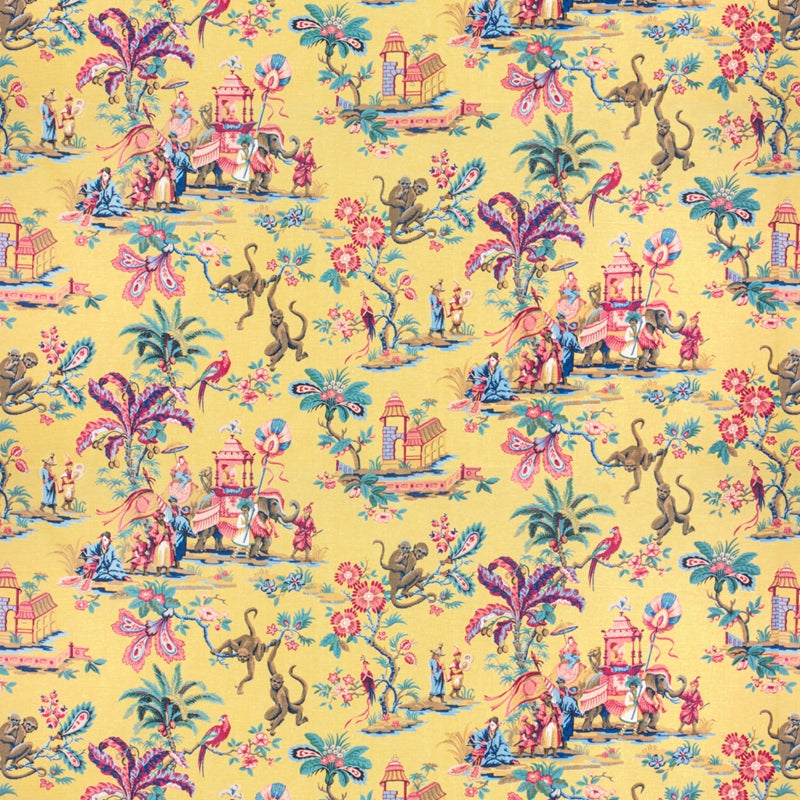 Sample 7353L-9 Rajahstan Vintage Bassett Mcnab By Bassett Mcnab Fabric