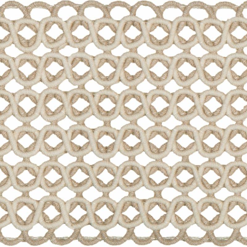 T30790.16.0 | Hammock Border, Limestone Ivory - Kravet Design Fabric