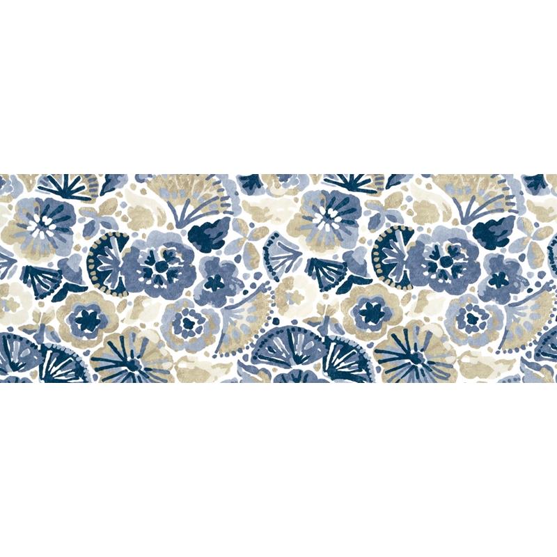 519228 | Waterflowers | Driftwood - Robert Allen Home Fabric