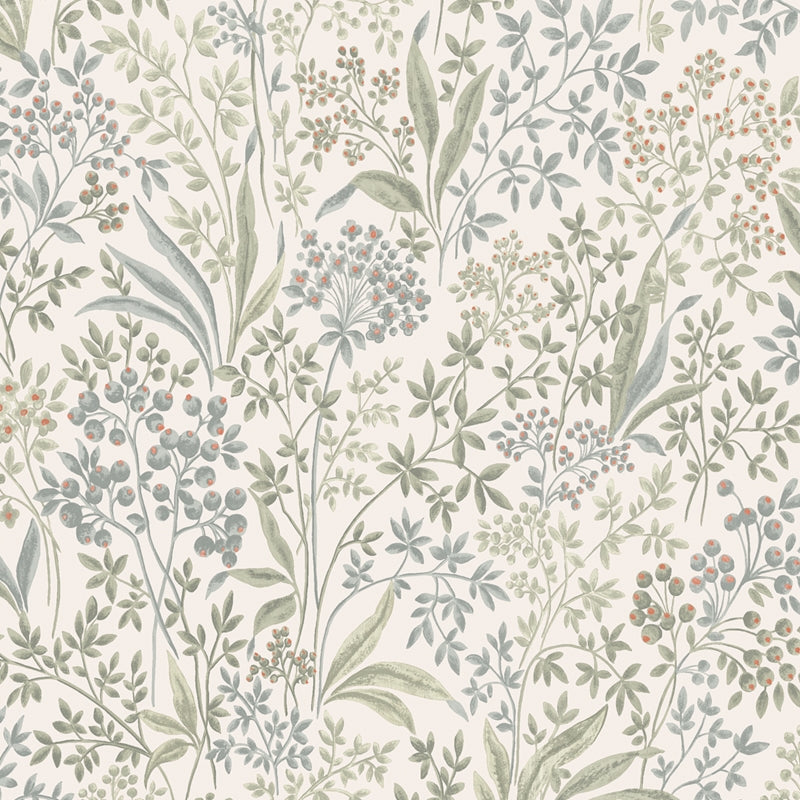 Sample 2026 Nocturne, Sage By Borastapeter Wallcovering