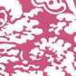 Sample 2335-36WP San Marco Reverse, Magenta on White by Quadrille Wallpaper