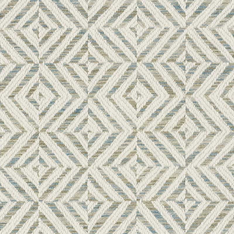 Purchase sample of 72150 Jubilee, Sky by Schumacher Fabric