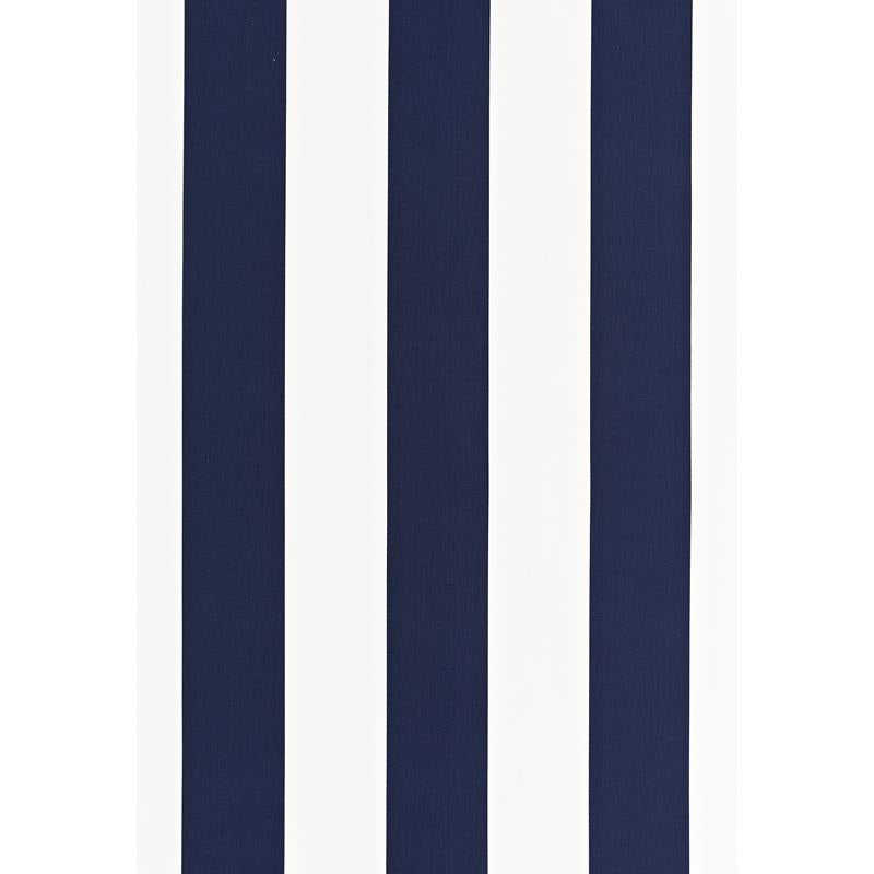 Purchase sample of 175245 Geyer Stripe, Navy by Schumacher Fabric