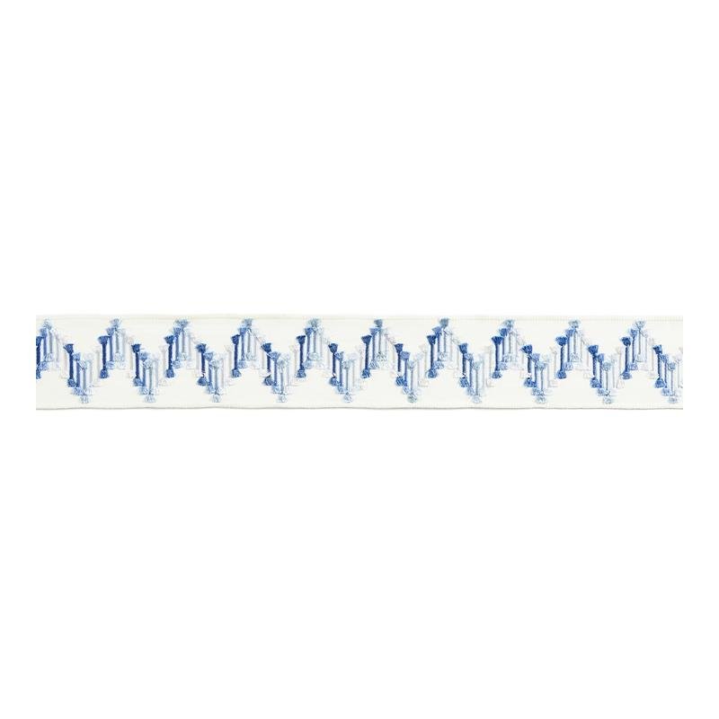 Sample SC 0003T3324 Sayuri Embroidered Tape by Scalamandre Fabric