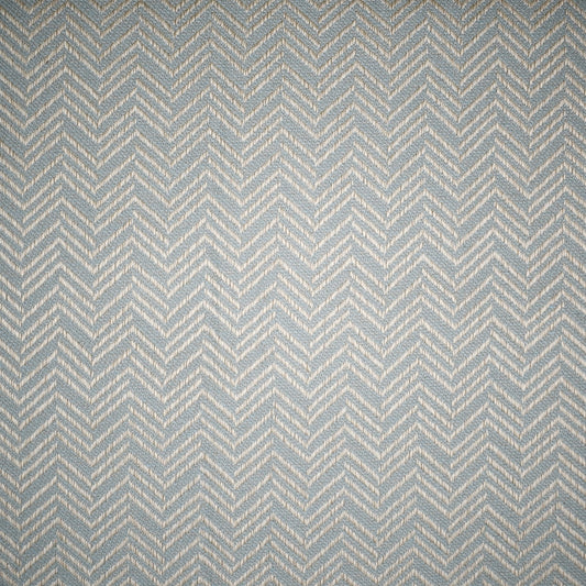 Buy F4087 Wave Blue Chevron Greenhouse Fabric
