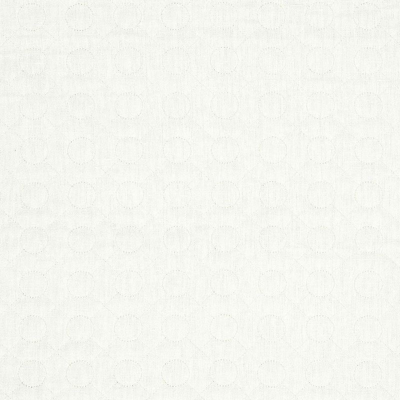 Purchase sample of 65001 Arles Embroidery, Oyster by Schumacher Fabric