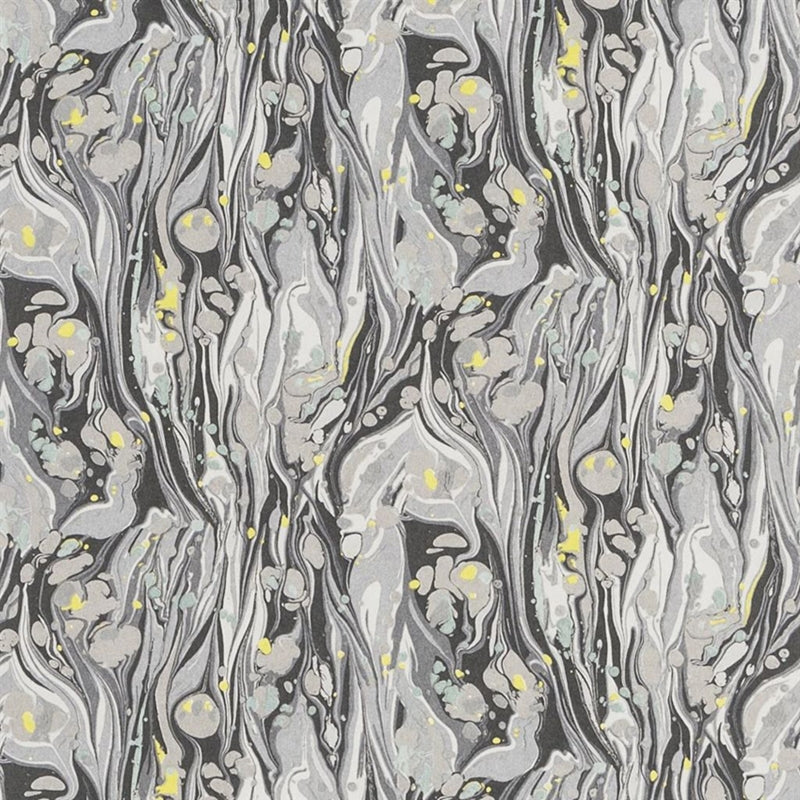Sample PDG715-03 Delahaye, Slate by Designer Guild Wallpaper