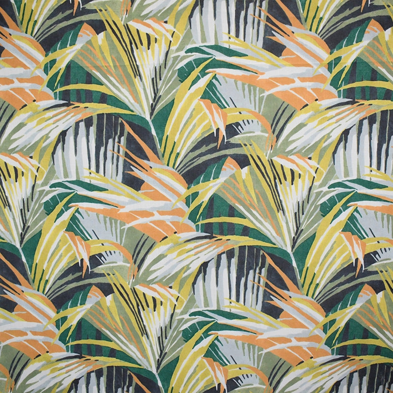 Save S5087 Palm Coastal Orange Greenhouse Fabric
