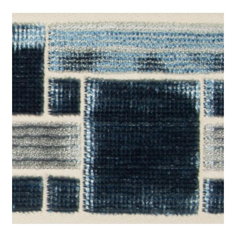 T30780.551.0 | Brick Path, Indigo Indigo - Kravet Design Fabric