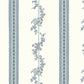 Sample 4509 Drottningholm, Blue By Borastapeter Wallpaper