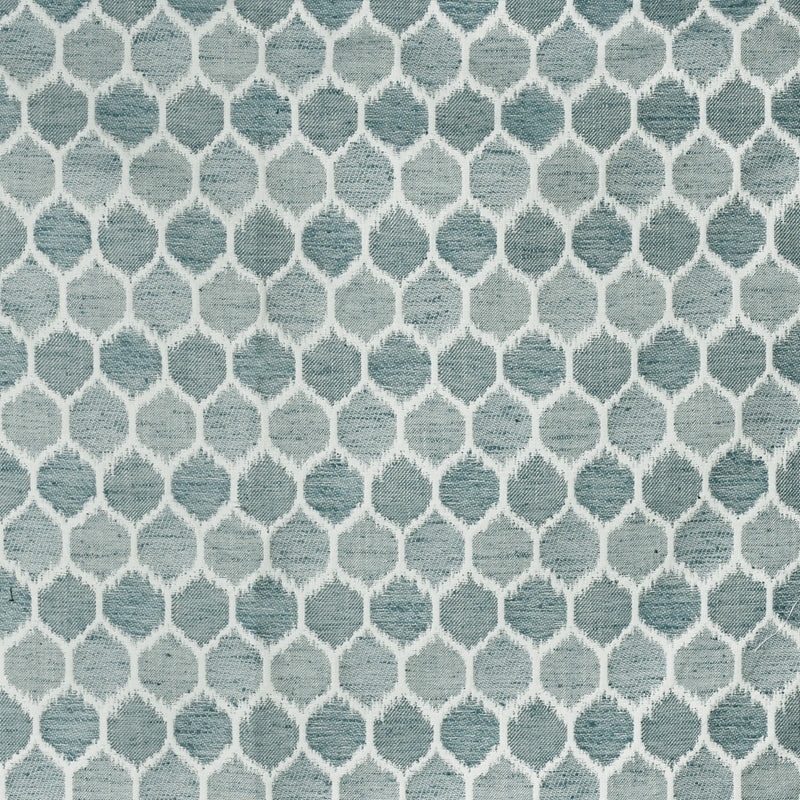 Find S3015 Aqua Geometric Multipurpose Greenhouse Fabric