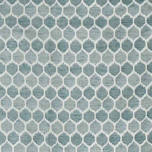 Find S3015 Aqua Geometric Multipurpose Greenhouse Fabric