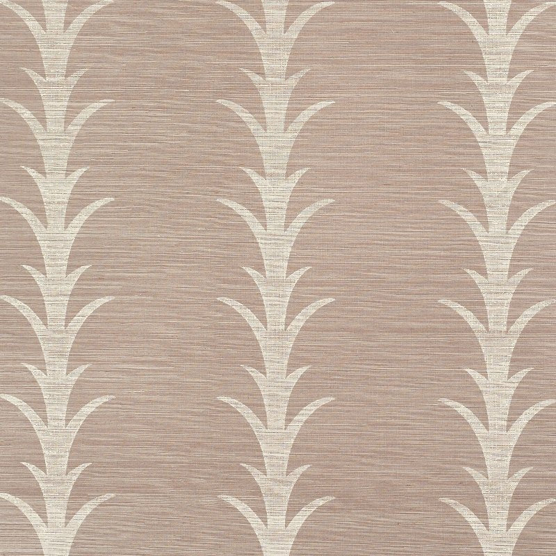 Save on 5006055 Acanthus Stripe Haze Schumacher Wallpaper