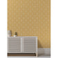 Select 2889-25253 Plain Simple Useful Osterlen Yellow Trellis Yellow A-Street Prints Wallpaper