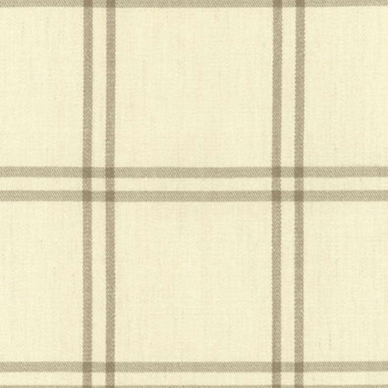 Purchase sample of 55711 Luberon Plaid, Greige by Schumacher Fabric