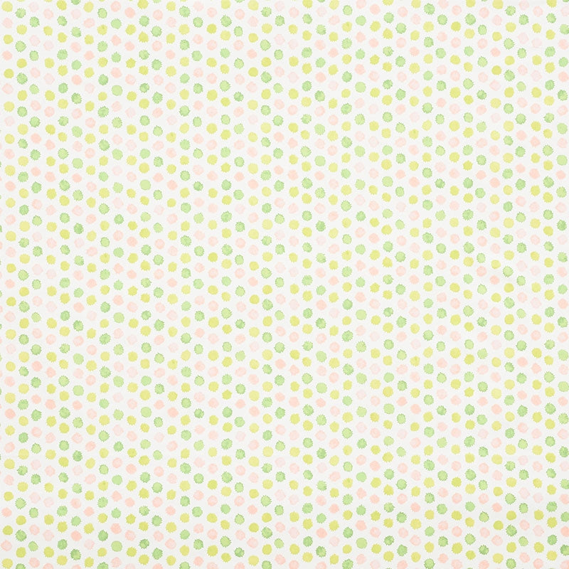 Purchase sample of 177871 Mini Bursts, Pink & Leaf by Schumacher Fabric