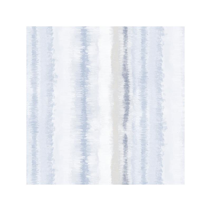 Sample FW36808 Fresh Watercolors, Blue Frequency Stripe Wallpaper in Grey, Blue Beige by Norwall