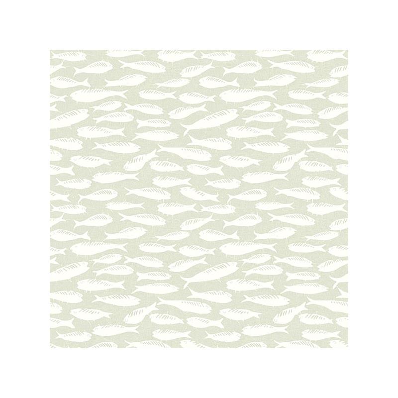 Sample 3122-10514 Flora and Fauna Nunkie Sage Sardine by Chesapeake Wallpaper