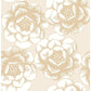 Search 2763-24241 Moonlight Gold Flowers A-Street Prints Wallpaper