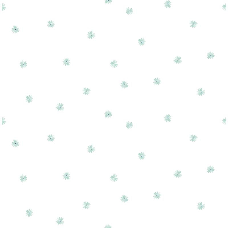 Order DA62804 Day Dreamers Little Daisy Teal by Seabrook Wallpaper