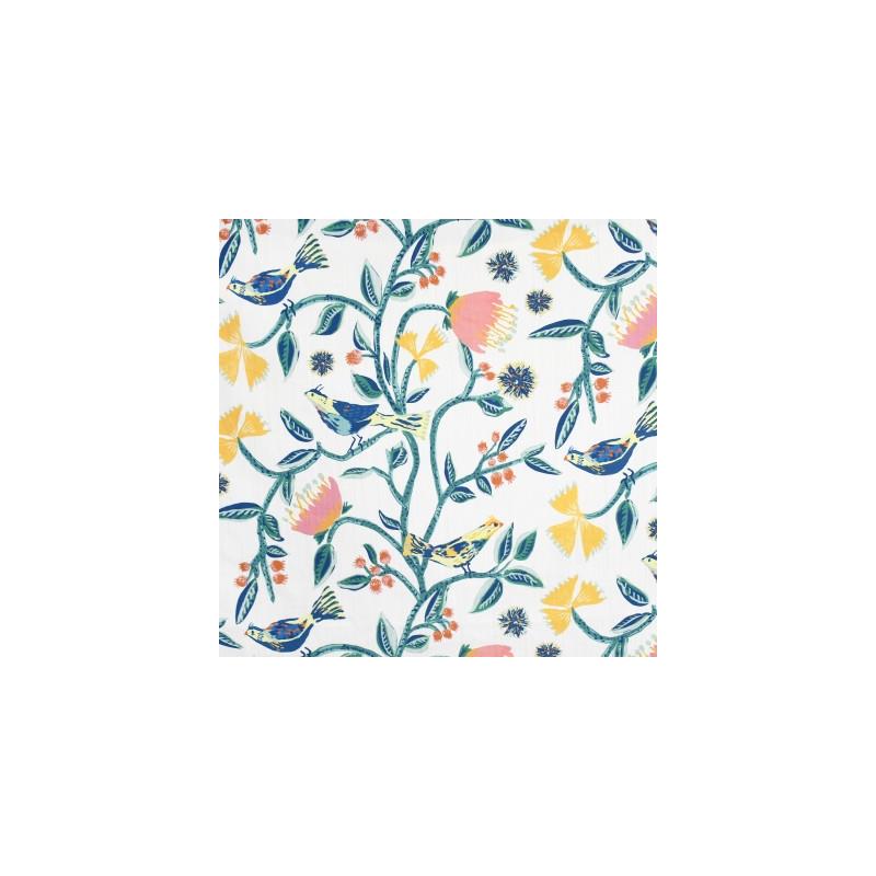 Shop S3946 Lanai Yellow Floral Greenhouse Fabric