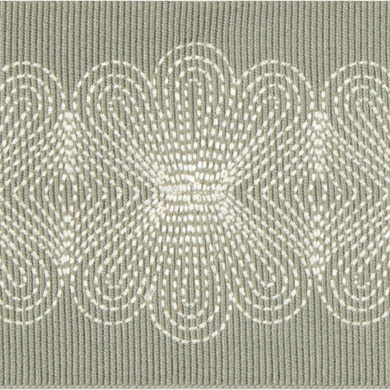 T30763.11.0 | Flower Stitch, Pigeon Grey - Kravet Design Fabric