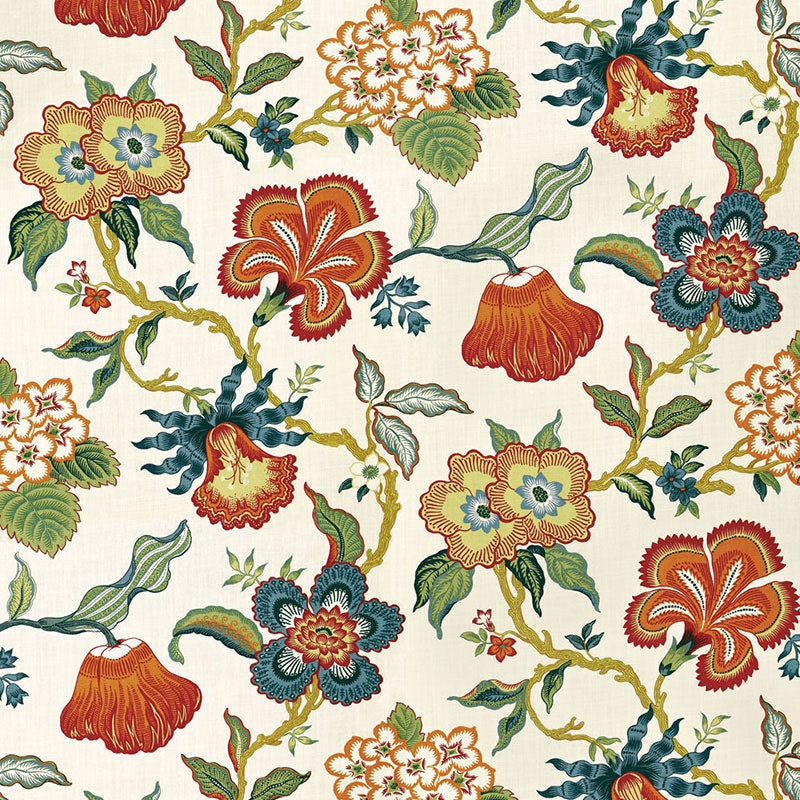 Purchase sample of 174031 Hothouse Flowers, Spark by Schumacher Fabric