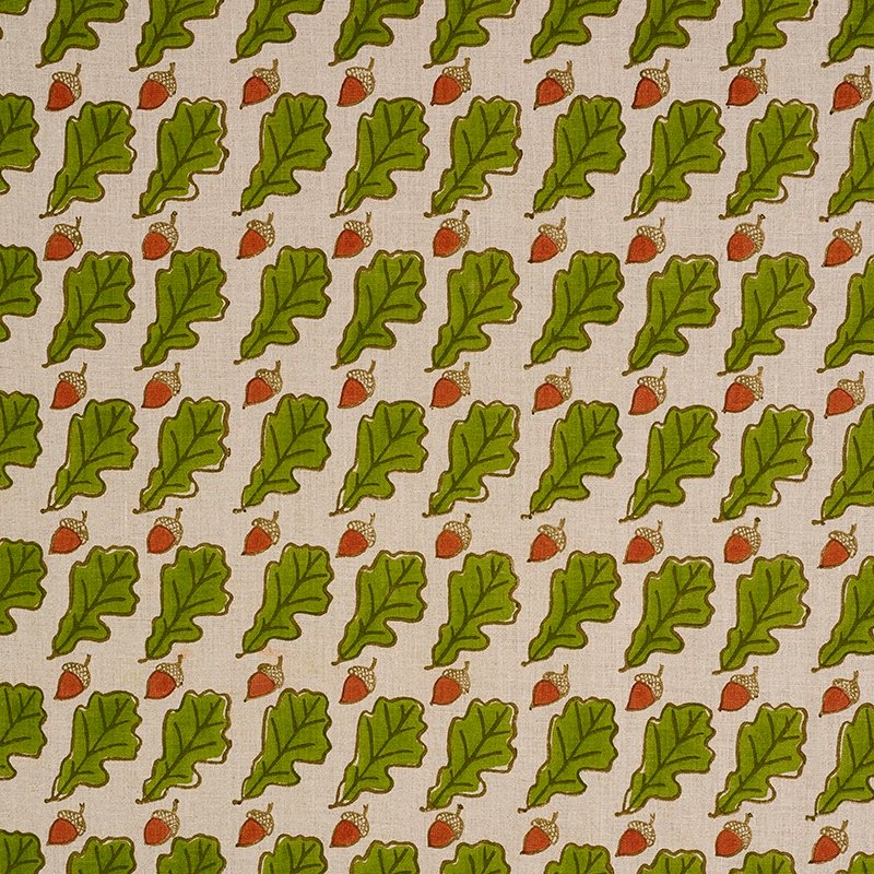 Purchase sample of 179310 Oak, Green by Schumacher Fabric