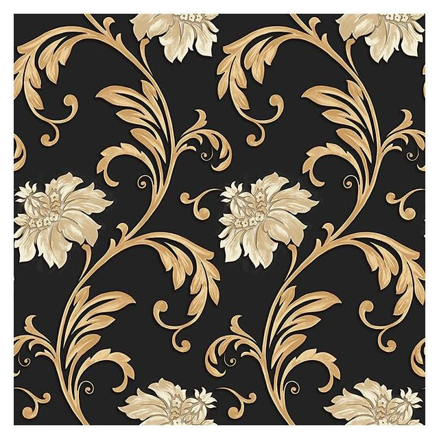 Purchase JC20066 Concerto Floral Scroll by Norwall Wallpaper