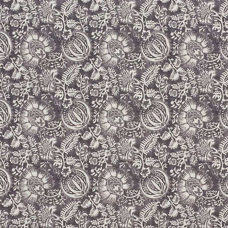 Select 177691 Pomegranate Print Charcoal by Schumacher Fabric