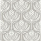 Sample 4014-26425 Seychelles, Palmier Grey Lotus Fan Wallpaper by A-Street Prints Wallpaper